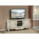 The appearance of Versailles TV Console (Bone White) designed by ACME in the rustic / southwestern interior design. This white piece of furniture was selected by 1StopBedrooms from Versailles Collection to add a touch of cosiness and style into your home. Sku: 91324. Material: Glass.