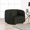 The appearance of Versoix Chair In Black designed by Furniture of America in the modern / contemporary interior design. This black piece of furniture was selected by 1StopBedrooms from Versoix Collection to add a touch of cosiness and style into your home. Sku: FM61003BK-CH. Material: Boucle.