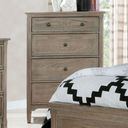 The appearance of Vevey Chest In Gray designed by Furniture of America in the transitional interior design. This gray piece of furniture was selected by 1StopBedrooms from Vevey Collection to add a touch of cosiness and style into your home. Sku: FOA7175C. Material: Wood.