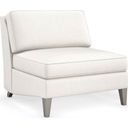 The appearance of Caracole Victoria By Schnadig Sectional Armless Piece Only designed by Caracole in the transitional interior design. This cream piece of furniture  was selected by 1StopBedrooms from Victoria Collection to add a touch of cosiness and style into your home. Sku: 9270-002-A. Material: Wood.