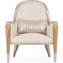 The appearance of Villa Cherie Accent Chair In Pearl/Caramel designed by Michael Amini in the transitional interior design. This caramel piece of furniture was selected by 1StopBedrooms from Villa Collection to add a touch of cosiness and style into your home. Sku: N9008834-PEARL-134. Material: Polyester.