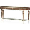 Villa Cherie Console Table In Hazelnut