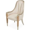 Villa Cherie Dining Arm Chair In Caramel