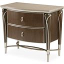Villa Cherie Nightstand In Hazelnut