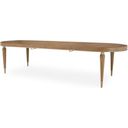 Villa Cherie Oval Dining Table In Caramel