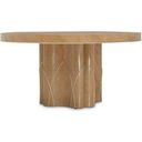 Villa Cherie Round Dining Table In Caramel