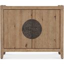 Vineyard Row Two Door Nightstand In Light Wood
