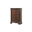 The appearance of Vintage Chest In Walnut designed by Galaxy Home Furnishings in the modern / contemporary interior design. This walnut piece of furniture was selected by 1StopBedrooms from Vintage Collection to add a touch of cosiness and style into your home. Sku: 698781226254. Material: Solid Wood.