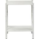 The appearance of Vintage Series Antique White Open Nightstand designed by Liberty in the transitional interior design. This white piece of furniture was selected by 1StopBedrooms from Vintage Series Collection to add a touch of cosiness and style into your home. Sku: 179-BR61-AW. Material: Metal.