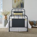 The appearance of Vintage Series Twin Metal Bed - Navy designed by Liberty in the rustic / southwestern interior design. This navy piece of furniture was selected by 1StopBedrooms from Vintage Series Collection to add a touch of cosiness and style into your home. Sku: 179-BR11HFR-N. Material: Metal. Bed Size: Twin. Bed Type: Metal Bed.