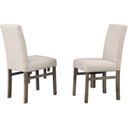 The appearance of Vitaliya 19.5 Inch Wood Dining Side Chair Set of 2 In oak designed by Best Master Furniture in the transitional interior design. This oak piece of furniture was selected by 1StopBedrooms from Vitaliya Collection to add a touch of cosiness and style into your home. Sku: CD038GC. Material: Wood.