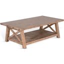 The appearance of Vivian Coffee Table In Light Brown designed by Sunny Designs in the rustic / southwestern interior design. This desert rock piece of furniture was selected by 1StopBedrooms from Vivian Collection to add a touch of cosiness and style into your home. Sku: 3156DR-C. Material: Solid Wood.