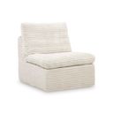 Vough Armless Chair In Ivory