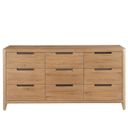 The appearance of Walker Drawer Dresser In Organic Natural Oak designed by Universal in the modern / contemporary interior design. This organic natural oak piece of furniture was selected by 1StopBedrooms from Modern Collection to add a touch of cosiness and style into your home. Sku: U352040. Material: Wood.