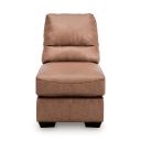 The appearance of Walker Point Armless Chair In Caramel designed by Signature Design by Ashley in the modern / contemporary interior design. This caramel piece of furniture  was selected by 1StopBedrooms from Walker Point Collection to add a touch of cosiness and style into your home. Sku: NC2770446. Material: Fabric.