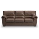 The appearance of Walker Point Sofa In Umber designed by Signature Design by Ashley in the modern / contemporary interior design. This umber piece of furniture was selected by 1StopBedrooms from Walker Point Collection to add a touch of cosiness and style into your home. Sku: NC2770538. Material: Faux Leather.