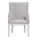 Warren Arm Chair Set of 2 In White
