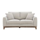 The appearance of Watton Loveseat In Light Gray designed by Furniture of America in the modern / contemporary interior design. This light gray piece of furniture  was selected by 1StopBedrooms from Watton Collection to add a touch of cosiness and style into your home. Sku: FM64008TP-LV. Material: Chenille.