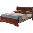 Glory Furniture G3100 Full Low Profile Storage Bed in Cherry