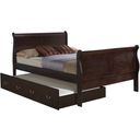 Glory Furniture G3125 Full Trundle Bed in Cappuccino