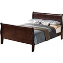 Glory Furniture G3125 Full Sleigh Bed in Cappuccino