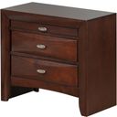 The appearance of Global Furniture Linda 2 Drawer Nightstand in Merlot designed by Global Furniture USA in the modern / contemporary interior design. This brown piece of furniture was selected by 1StopBedrooms from Linda Collection to add a touch of cosiness and style into your home. Sku: LINDA(FD0011B)-M-NS (M). Material: Wood.