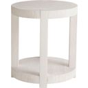 The appearance of Weekender Hermosa End Table In White Sand designed by Universal in the modern / contemporary interior design. This white sand piece of furniture  was selected by 1StopBedrooms from Weekender Collection to add a touch of cosiness and style into your home. Sku: U330A827. Material: Wood.