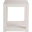 The appearance of Weekender Hermosa Square End Table In White Sand designed by Universal in the modern / contemporary interior design. This white sand piece of furniture  was selected by 1StopBedrooms from Weekender Collection to add a touch of cosiness and style into your home. Sku: U330A808. Material: Wood.
