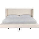 The appearance of Weekender Sainte Queen Bed designed by Universal in the modern / contemporary interior design. This cream piece of furniture  was selected by 1StopBedrooms from Weekender Collection to add a touch of cosiness and style into your home. Sku: U330210B. Material: Fabric. Bed Size: Queen. Bed Type: Upholstered Bed.