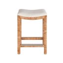 The appearance of Weekender Sandbar Console Stool In Natural designed by Universal in the modern / contemporary interior design. This natural piece of furniture  was selected by 1StopBedrooms from Weekender Collection to add a touch of cosiness and style into your home. Sku: U330803-S. Material: Fabric.