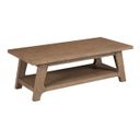Weisman Rectangular Coffee Table In Nutmeg