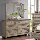 The appearance of Wells Dresser In Gray designed by Furniture of America in the transitional interior design. This gray piece of furniture was selected by 1StopBedrooms from Wells Collection to add a touch of cosiness and style into your home. Sku: CM7568D. Material: Wood.