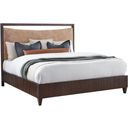 The appearance of West Camden Queen Bed In Tahitian Pearl designed by Fairfield Chair in the modern / contemporary interior design. This tahitian pearl piece of furniture was selected by 1StopBedrooms from West Camden Collection to add a touch of cosiness and style into your home. Sku: 8096-QH-B. Bed Type: Panel Bed. Bed Size: Queen. Material: Walnut.