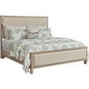 The appearance of West Fork Jacksonville Queen Upholstered Bed designed by American Drew in the transitional interior design. This beige piece of furniture was selected by 1StopBedrooms from West Fork Collection to add a touch of cosiness and style into your home. Sku: 924-313;924-314;924-R42. Material: Wood. Bed Size: Queen. Bed Type: Upholstered Bed.