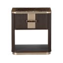 West Kensington 1-Drawer Nightstand In Medium Espresso