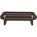 The appearance of West Kensington Cocktail Table In Medium Espresso designed by Michael Amini in the transitional interior design. This medium espresso piece of furniture  was selected by 1StopBedrooms from West Kensington Collection to add a touch of cosiness and style into your home. Sku: 9096201-417. Material: Solid Wood.