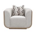 The appearance of West Kensington Matching Chair In Sea Salt Caramel designed by Michael Amini in the modern / contemporary interior design. This sea salt caramel piece of furniture was selected by 1StopBedrooms from West Kensington Collection to add a touch of cosiness and style into your home. Sku: 9096835-BUFF-147. Material: Solid Wood.