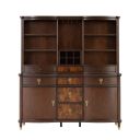 The appearance of Westerham Hutch and Buffet In Dark Cherry designed by Furniture of America in the transitional interior design. This dark cherry piece of furniture  was selected by 1StopBedrooms from Westerham Collection to add a touch of cosiness and style into your home. Sku: FM34001CH-B;FM34001CH-H. Material: Solid Wood.