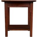 The appearance of Westlake Cherry Brown End Table designed by A-America in the transitional interior design. This brown piece of furniture was selected by 1StopBedrooms from Westlake Collection to add a touch of cosiness and style into your home. Sku: WSLCB7010. Material: Wood.