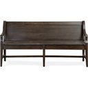 The appearance of Westley Falls Bench with Back In Graphite designed by Magnussen in the modern / contemporary interior design. This graphite piece of furniture was selected by 1StopBedrooms from Westley Falls Collection to add a touch of cosiness and style into your home. Sku: D4399-79. Material: Pine Veneer.