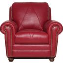 The appearance of Weston Italian Leather Chair (Cherry) designed by Luke Leather in the modern / contemporary interior design. This cherry piece of furniture was selected by 1StopBedrooms from Weston Collection to add a touch of cosiness and style into your home. Sku: Weston-C-Cherry. Material: Leather.