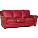 The appearance of Weston Italian Leather Sofa (Cherry) designed by Luke Leather in the modern / contemporary interior design. This cherry piece of furniture was selected by 1StopBedrooms from Weston Collection to add a touch of cosiness and style into your home. Sku: Weston-S-Cherry. Material: Leather.