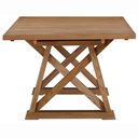 Weston Trestle Table In Acorn