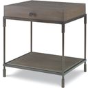 The appearance of Westport End Table In Mink designed by Century Furniture in the modern / contemporary interior design. This mink piece of furniture was selected by 1StopBedrooms from Curate Collection to add a touch of cosiness and style into your home. Sku: CT4013-MK. Material: Metal.