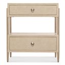 Westwood Two-Drawer Nightstand In Light Wood