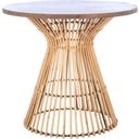 The appearance of Whent Round Accent Table in Natural and Black designed by Safavieh in the coastal interior design. This natural/black piece of furniture  was selected by 1StopBedrooms from Whent Collection to add a touch of cosiness and style into your home. Sku: ACC6500C. Material: Wood.