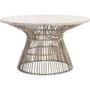 Whent Round Coffee Table in Grey