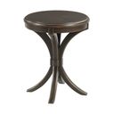 Whitaker Round Spot Table In Black Denim
