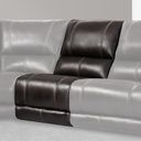 The appearance of Whitman Verona Coffee Powered By Freemotion Power Cordless Armless Recliner designed by Parker House in the transitional interior design. This coffee piece of furniture was selected by 1StopBedrooms from Whitman Collection to add a touch of cosiness and style into your home. Sku: MWHI#810P-P50-VCO. Material: Top Grain Leather.