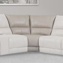 The appearance of Whitman Verona Linen Cordless Corner Wedge designed by Parker House in the transitional interior design. This linen piece of furniture  was selected by 1StopBedrooms from Whitman Collection to add a touch of cosiness and style into your home. Sku: MWHI#850-P50-VLI. Material: Top Grain Leather.